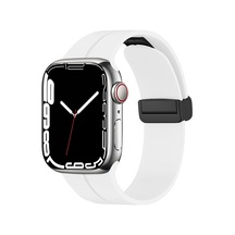 Kilifone -  Apple Uyumlu  Watch  7 45mm - Kordon Silikon Kordon Krd-84
