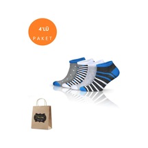 Pallmali Kadın Çok Renkli 4'Lü Assortie Spor Patik Çorap 35-38 Pallmali Kadın Çok Renkli 4'Lü Assortie Spor Patik Çorap 35-38