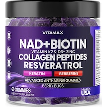 Nad + Biotin K2 & D3 60 Gummies