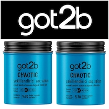 Got2b Chaotıc Şekillendirici Saç Sakızı Vegan 2 X 100 Ml