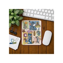 Tom Ve Jerry Baskılı Oyuncu Mousepad 0327