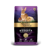 Gold Wings Premium Tavşan Hamster Kemirgen Yemi 1 Kg