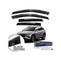 Niken Hyundai Tucson Cam Rüzgarlığı Siyah Kromlu Black Edition Niken 2021+