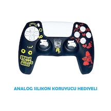 Ps5 Dualsense Grand Theft Auto 5 Koruyucu Silikon Kılıf + Analog Silikon Koruyucu