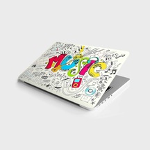 Laptop Sticker Bilgisayar Notebook Pc Kaplama Etiketi Music 1