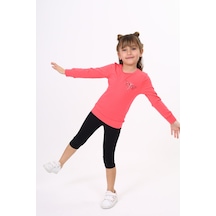 Toontoy Kids Toontoy Kız Çocuk Yusufcuk Nakışlı Tişört Nar Çiçeği Toontoy Kids Toontoy Kız Çocuk Yusufcuk Nakışlı Tişört Nar Çiçeği