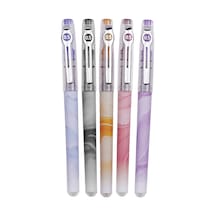 Wrıtech W-501 Lıquıd Roller 0,5mm Kalem Mavi - 12'li Kutu Ahşap