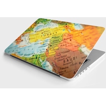 Laptop Sticker Bilgisayar Notebook Pc Kaplama Etiketi Eski Harita