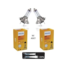 İki Adet Philips H7 55Watt +30 Fazla Işık Standart Ampul 12972