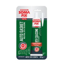 Somafix 85 Ml Nötr Antrasit Gri Tüp Rtv Silikon Sıvı Conta 350 ºc