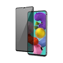 Ennar Samsung Galaxy A51 Uyumlu Tam Kaplayan Hayalet Kırılmaz Cam Ekran Koruyucu