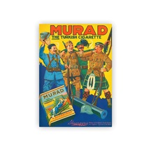 Murad Turkish Cigarette Ahşap Poster 20x29 Cm