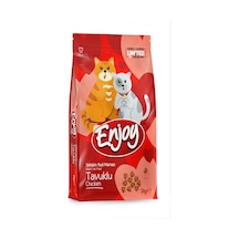 Enjoy Tavuk Etli Yetişkin Kedi Maması Özel Ambalaj 1 KG