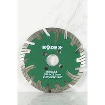 Rodex Turbo Elmas Kesme Diski Uzun Segmentli Tipli Rrs115