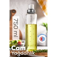 Borosilikat Pratik Cam Yağlık Sirkelik 750 Ml