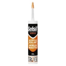 Beyaz Akrilik Mastik - Silikonize Akrilik - 500 Gr Diğer