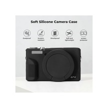 K&f Concept Canon G7x Mark Iıı Black Siyah Slikon Kılıf