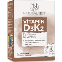Naturalnest D3K2 Damla 10 Ml
