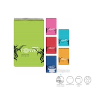 Gıpta Convex Sipralli A4 100Yp Çizgili Defter 1393