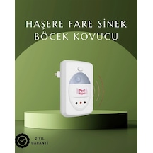 Hubrendy  Ultrasonik Ses Dalgalarıyla Kimyasalsız Fare Ve Böcek Kovucu Cihaz