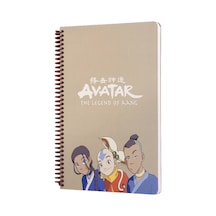 Mabbels Spiralli Defter Avatar Katara Sokka Aang Krem 80 Yp 17x24 Dft-388623 Çok Renkli