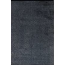 Tavşan Poly Peluş Halı -antrasit- Yüksek Kalite-ekstra Yumuşak - Kaymaz Özel Tabanlı - Özel Ölçü