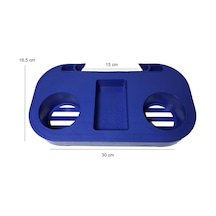 Kamp Sandalyesi İçin Bardak Tutucu Aparat Mavi