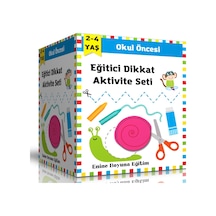 Okul Öncesi Eğitici Dikkat Aktivite Seti 2-4 Yaş İçin