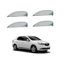Renault Clio Symbol Krom Kapı Kolu 4 Kapı Sağ Sol Takım 2013 - 2021
