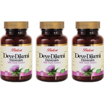 Balen Deve Dikeni Ekstraktı Kapsül 375 Mg 60 Kapsül x 3 Adet