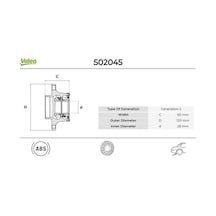 Valeo Arka Tekerlek Poryası Audı A1 2000.00 2018.00 502045 6q0598611 6q0501611f 8x0598611