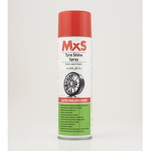Mxs Lastik Parlatıcı Sprey 500 Ml - Solvent Bazlı Tyre Shine Spray
