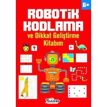 6+ Yaş Robotik Kodlama ve Dikkat Geliştirme Kitabım- Teleskop Popüler Bilim