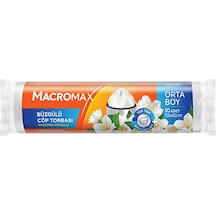 3 Adet Macromax Çöp Torbası Büzgülü Yasemin Kokulu 10 Lu