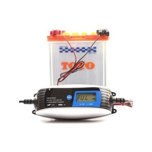 Pazly Sringsun 6v-12v Akıllı Araba Akü Şarj Cihazı 0.8-4a, Motosiklet, Karavan İçin