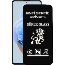 Xiaomi Uyumlu Redmi Note 12 Pro 5g Tam Kaplayan Anti Statik Görünmez Hayalet Safir Ekran Koruyucu Cam