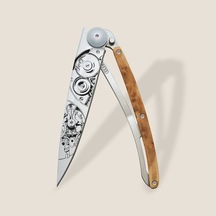 Deejo Kamp 37g, Juniper Wood / Watch Movement Kahverengi