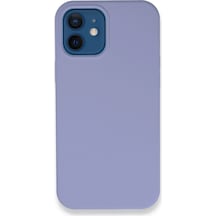 Mey İthalat İphone 12 Kılıf Lansman Legant Silikon - Lila Diğer