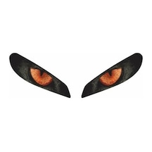 Cf Moto 250sr Far Sticker Kırmızı Gözlü Far Filmi