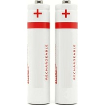 2 Adet 600 Mah Nimh Aaa Şarj Edilebilir R06 1.2 Volt Ince Kalem Pili Şarjlı Kumanda Pili