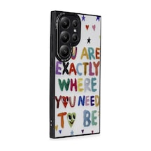 Samsung Galaxy S23 Ultra Kılıf Mirror Desenli Kapak - Mirror - 10 0.2M-Çok Renkli