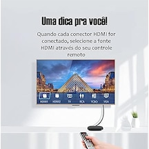 Hd104 Yüksek Hızlı 4k Hdmı Kablo 50 Cm
