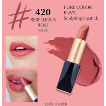 Estee Lauder Pure Color Envy Matte Sculpting Lipstick 420 Rebellious Rose
