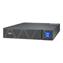 Easy Ups Srvs3krı 1 Ph Çevrimiçi, 3kva, Kabinete Monte 2u, 230v, 6x Iec C13 + 1x Iec C19 Çıkış, Akıllı Kart Slot, Lcd, Ray Kitsiz