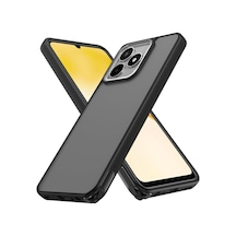 Realme C53 Uyumlu Kılıf Elegant Kapak - Siyah