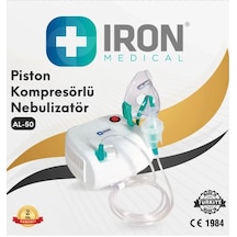 Iron AL50 Kompakt Kompresörlü Nebulizatör Cihazı