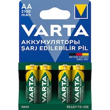Varta Power Şarj Edilebilir Kalem Pil 2100Mah AA 4'Lü Paket