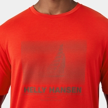 Helly Hansen Hp Race Graphic Erkek T-shirt-32457 Kırmızı