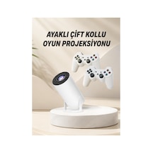 Taşınabilir Android Projeksiyon Ayaklı Çift Kollu 4k Çözünürlüklü Sinema Projeksiyonu Çok Renkli