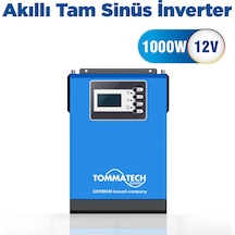 Tommatech 1K 12V 1Faz 1000 W W Akıllı İnverter İnvertör - Ofg-Tt-01-New1K-12Mf